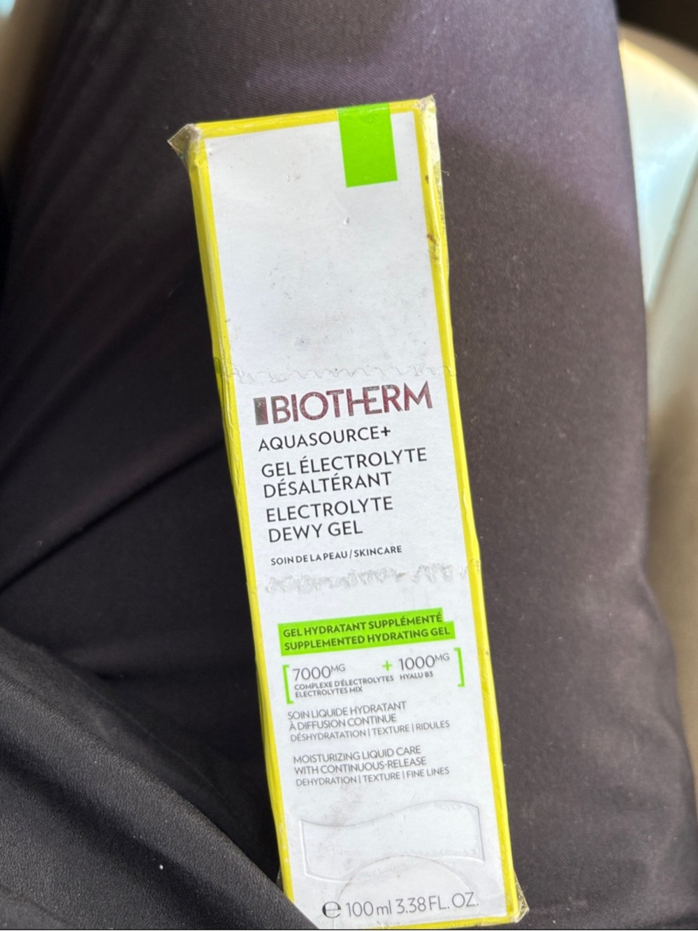 Biotherm Aquasource+ Electrolyte Dewy Gel